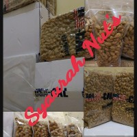Jual Kacang Almond Roasted (Panggang) USA California Inshell 500gram Murah