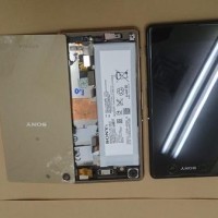Lcd Sony Xperia M5 Aqua Fulset Touchsreen+Bazel+Backdoor+Camera+batre