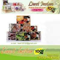 Jual Nasi Instan 1001 Nasi Liwet, Nasi Uduk, Nasi Kuning Murah