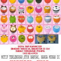 SOFA TIUP BALON KARAKTER