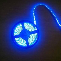 Led strip flexible waterproof + perekat 50cm 12v warna biru blue