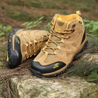 Sepatu Gunung/Trekking/Hiking/Outdoor SNTA 472 Brown Yellow