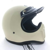 Helm Cakil Creamy Polos / Helm Cakil HBC / Helm Cakil SNI (100% BARU)