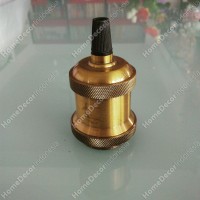 Jual Socket Fitting Lampu Gantung E27 Edison Vintage Retro Industrial Gold Murah