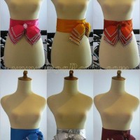 Jual Oby Obi Kebaya modern ikat pinggang aksesoris pita wisuda pesta baru Murah