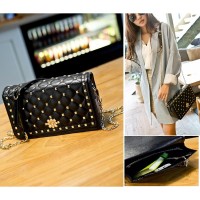 TAS SELEMPANG DOMPET KECIL CLUTCH HITAM LIKE GUESS GOSH CNK WANITA VNC
