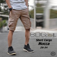 Jual CELANA CARGO PENDEK MOCCA PDL PRIA KARGO CELANA GUNUNG MOKA HITAM DC Murah