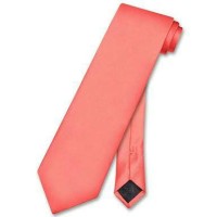 Jual dasi panjang long tie peach ready stok Murah