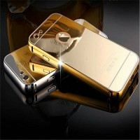 Jual Casing iPhone 5 / 5s Alumunium Metal Case Mirror Not spigen tempered Murah