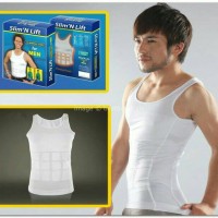 Jual kaos slim and fit kaos dalam pembentuk badan pria Murah