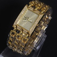 Jam Tangan Wanita Guess 3 Rantai Diamond