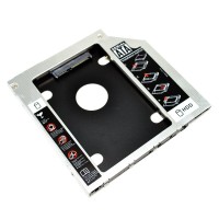 2nd 2.5 HDD/SSD Caddy 9.5mm SATA to SATA Hard Drive Adapter For Laptop