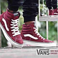 sepatu vans sk8 maroon import sepatu pria kode EVB vietnam