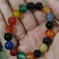 Jual GELANG BATU PANCAWARNA HQ Murah