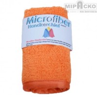 Sapu Lap Tangan Handuk Microfiber Pria Orange 20 x 40 STK-010402