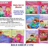 Jual Buku Bantal Kain Softbook Bayi Doaku Hari Ini Murah