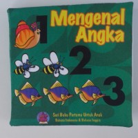 Jual Buku Bantal Kain Softbook Bayi Mengenal Angka Murah