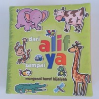 Jual Buku Bantal Kain Softbook Bayi Mengenal Hijaiyah Murah