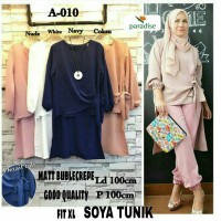 PA Atasan SOYA TUNIK(Gamis seragam,gamis wanita muslim,Jaket,kemeja)