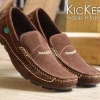 SEPATU CASUAL PRIA TERMURAH KICKERS SLIP ON DASI RAJUT