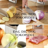 Jual Onion Tomato Potato slicer Cutter Sabun Stainless holder organizer Murah