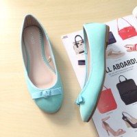 Sepatu Original Vincci Murah Flat Shoes Warna Green