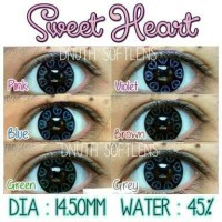 Softlens sweet heart / Softlens murah / Softlens jogja / Softlens