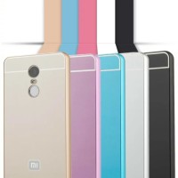 Jual XIAOMI REDMi NOTE 3 ALUMUNIUM BUMPER with BACK COVER Case Murah