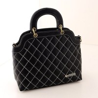 TAS HANDBAGS HITAM IMPOR SELEMPANG MODIS MURAH GAUL KULIT WANITA PESTA