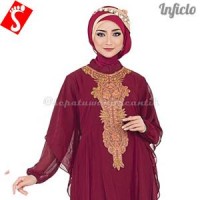 Baju Muslim Wanita Gamis Lebaran 2016 Terbaru Hycone SN MURAH