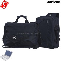 Sale! Tas Laptop 3 in 1 Pria Wanita dengan Rain Cover b MURAH