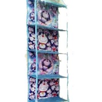 HBOZ Doraemon Biru Muda (Hanging Bag Organizer Zipper) Rak Tas Gantung