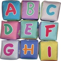 Mainan edukatif / edukasi anak bayi balita, KUbus Abjad unik empuk