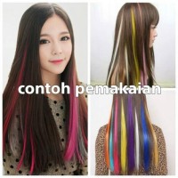 Hair Clip Kecil MiniHairclip Rambut Palsu Wig Fashion Warna Warni
