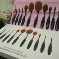 Jual oval blending brush set foundation Murah