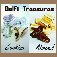 Jual Coklat Delfi Treasure Almond & Cookies Murah