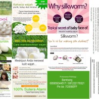 Jual Facial Kepompong Ulat sutera Murah