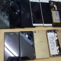 Lcd + kesing Sony xperia M5 aqua fullset tinggal pindah mesin