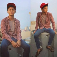 topi snapback warna merah polos red hat import
