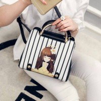 Jual Tas Import Wanita Fashion Korea Handbags Selempang Trendi Elegan Murah