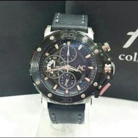 Jam Tangan Alexandre Christie AC 9205 Mc Black Leather