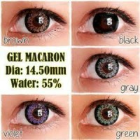 Softlens gel macaron / Softlens murah / Softlens / Softlens jogja