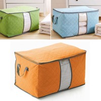 Jual Tas Penyimpanan Bamboo Charcoal / Organizer Selimut dan Pakaian Murah