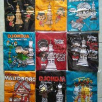 Jual Kaos oblong jogja untuk anak - anak ukuran M & S katun lengan pendek Murah