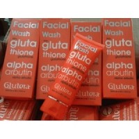 Jual Pemutih pembersih Pelembab Glutera facial wash Murah