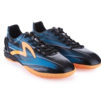 Sepatu Futsal Specs Original Accelerator Lazer In (Black/Blue/Orange)