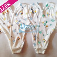 Jual Murah! Celana Panjang Bayi Merk Tara Putih Motif Size M, Kualitas SNI Murah