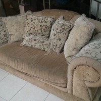 Sofa Set Mewah Murah untuk Ruang Tamu / Keluarga