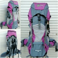 Tas Gunung murah Carrier Pink Ransel Camping Gravell Sangkareang 60l