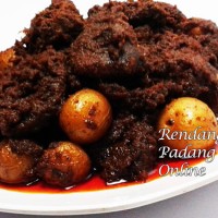 Jual Rendang Padang Daging Sapi Campur Kentang Kecil 1/2 Kg Murah